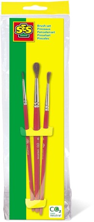 SES set četkica, 3 komada 