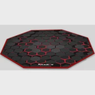 HUZARO Podloga FloorMat 2.0, crna, 1200x1200 mm, 5 mm, protuklizna, lako čišćenje