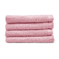 CATHERINE LANSFIELD Ružičasti brzosušeći pamučni ručnici u setu 4 kom 30x30 cm Quick Dry