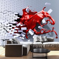 Foto tapeta Scarlet inspiration 150x105