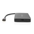 NORTHIX USB višeportni adapter USB 3 2 gen 1 USB C muški micro sd RJ45 ženski sd USB C ženski 2x HDMI 2x USB A ženski 5 Gbps 0 20 m okrugli pozlaćeni PVC antracit kutija