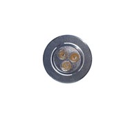 Ugradbena LED lampa X-Light, 3x1W, 3000K