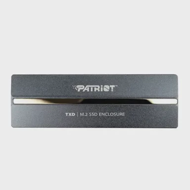 PATRIOT MEMORY Vanjsko kućište TXD, za M.2 NVMe SSD, USB 3.2, aluminijsko, srebrno