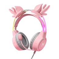 ONIKUMA Gaming slušalice X15Pro Pink Deer's Horns