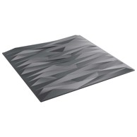 Zidni paneli, 50x50 cm, XPS pjena, kamena siva, 24 kom