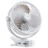 VEVOR Prijenosni ventilator s kopčom, 235 x 90 x 277 mm, bijeli