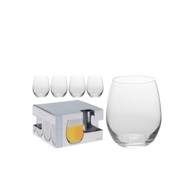 Čaša staklena 390 ml set 4/1