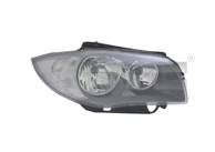 TYC Far BMW 1 E87 04-12 lijevi 09- H7/H7 tamni 20-0650-25-2