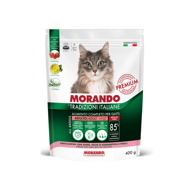MORANDO Hrana za mačke Tradizioni Cat Adult svinjetina, cikla i grašak, 400 g