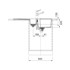 FRANKE Sudoper Urban - UBG 651-100, crni
