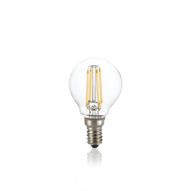 LED žarulja E14 Sfera, 4W, 3000K, CRI80, transparentna, dimmable, ID188935