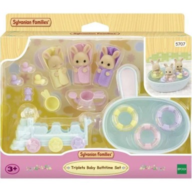 SYLVANIAN FAMILIES Triplets Baby Bathtime Set