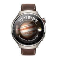 HUAWEI Pametni sat 4 Pro Medes-L19L, HR, 48mm, multisport, kožni remen, smeđi