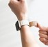 ARAREE Silikonski remen za Apple Watch AR70-01907A, crno-sivi