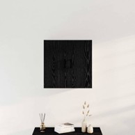 Zidni ormarić, 60 x 31 x 70 cm, konstruirano drvo, crni hrast
