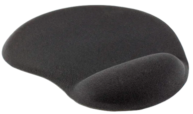 SBOX Podloga za miš MP-01 ERGO, ergonomska, crna