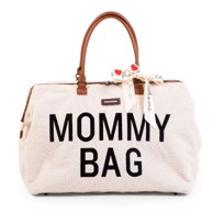 CHILDHOME Torba Mommy Bag Big teddy, prljavo bijela