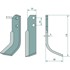 GRANIT Lijevi nož za kultivator 178x50x6 mm za CARRARO ANTONIO 6809006