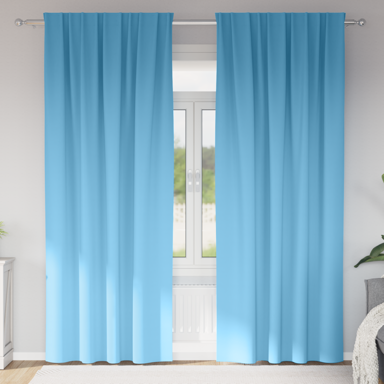Zavjese za zatamnjivanje 260x140 cm 2kom, plave