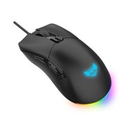 BYTEZONE Miš Ghost, žičani, crni