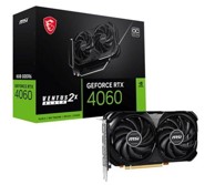 MSI Grafička kartica GeForce RTX 4060 Ventus 2X Black 8G OC, 8GB GDDR6