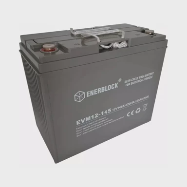 ENERBLOCK AGM baterija 12V 145Ah za električno vozilo, Deep-cycle