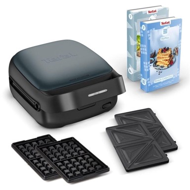 TEFAL Aparat za sendviče SW862BF0, 700 W, crno-tamnozeleni