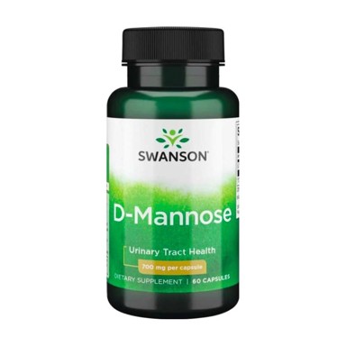 SWANSON D-manoza, 700 mg, 60 kapsula