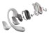 SHOKZ slušalice OpenFit 2+, sive 