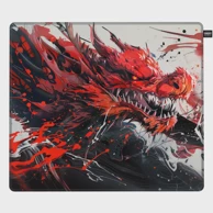 CHERRY Podloga za miša GP6 HYDRUS RED, gamerska, protuklizna gumena podloga, tkanina, 460×400 mm, crvena