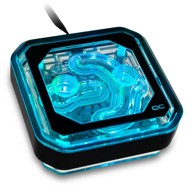 ALPHACOOL Vodeno hlađenje za CPU XPX Aurora, digital RGB, akril crno