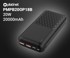 PLATINET Powerbank PMPB20OP18B, 20. 000 mAh, QC 3. 0, PD 3. 0, USB-A, USB-C, microUSB, crni