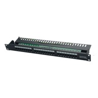 Glasovni patch panel RJ45, 25 priključaka