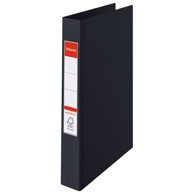 ESSELTE Uložna mapa 2 ringa fi 25 mm A4 hrbat 35 mm Vivida 14454 crna