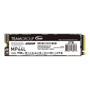 TEAM GROUP SSD disk MP44L, 2 TB, PCIe 4.0 x4 NVMe