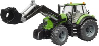 Igračka TRAKTOR DEUTZ 8280 SA UTOVARIVAČEM,1:16