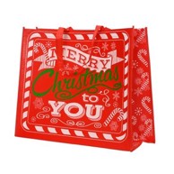 Vrećica Božićna, 50x18x40cm, crvena