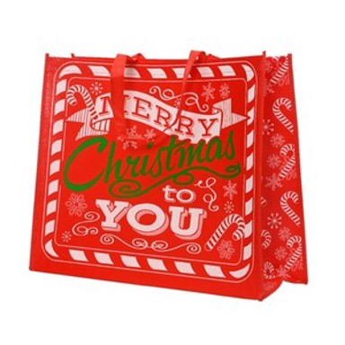 Vrećica Božićna, 50x18x40cm, crvena