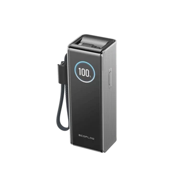 ECOFLOW Powerbank Rapid, 25000 mAh, 170 W, kabel 100 W, srebrni