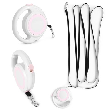 PETSI Povodac za psa, bijeli, 4,2 m