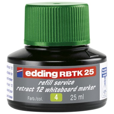 EDDING Tinta za marker (za bijelu ploču) 25ml BTK25 zelena