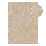 FLAIR RUGS Bež sintetičko krzno 80x150 cm Alpine Faux Fur