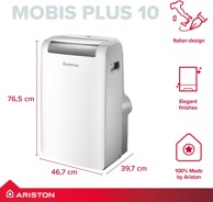 ARISTON Mobilni klima uređaj Mobis Plus 10 2,9 kW