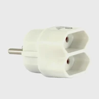 BACHMANN Adapter 2x euro 220V 921.271