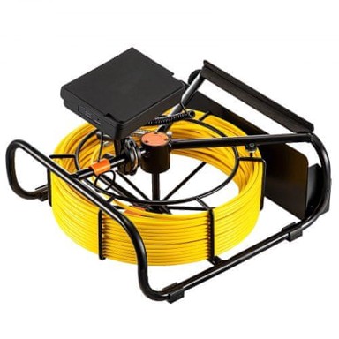 VEVOR Kanalizacijska kamera WP9608F, 335 x 283 x 130 mm, crna
