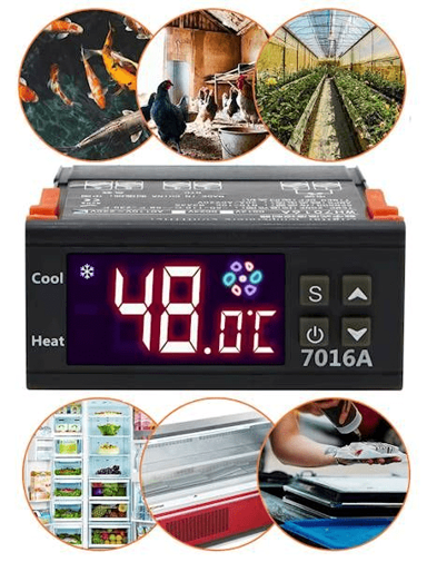 KEMOT Termostat LCD žičani WH-7016A