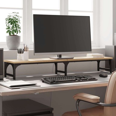 Stalak za monitor, 105x23x15.5 cm, sonoma hrast