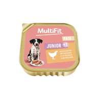 MULTIFIT Pašteta za mlade pse Junior s peradi, 150 g