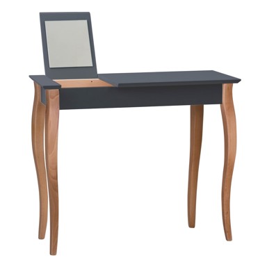 RAGABA Grafitno sivi toaletni stolić sa zrcalom Dressing Table, dužine 105 cm