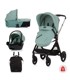 CHIPOLINO Dječja kolica Elite 3u1 - pastelno zelena